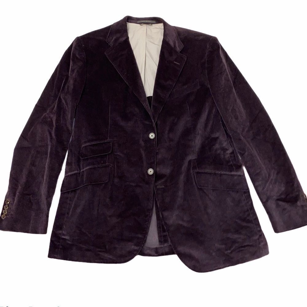 Bamford & Sons England Blazer Corduroy Brown 46l